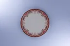 image of RAK Porcelain REALUFP24E16 - Icaria Round Plate, 9.25" Dia, Flat Coupe Rim, Porcelain - 12/Case