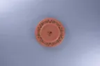 image of RAK Porcelain RETANFP17E07 - 6.5" Round Flat Edge Porcelain Dinner Plate, 24/Case