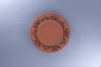 image of RAK Porcelain RETANFP24E03 Tero Alexandria Round Plate, 9.25" Diameter, Flat Edge Porcelain, 12/Case