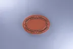 image of RAK Porcelain RETANOP22E03 - Tero Alexandria Oval Plate, 8.6" x 5.55" Porcelain, 12/Case