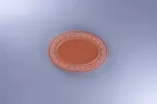 image of RAK Porcelain RETANOP22E04 - Oval Tero Annaba China Plate, 8.6" x 5.55", Porcelain, 12/Case