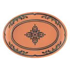 image of RAK Porcelain RETANOP26E01 - Oval China Plate, 10.25" x 7.3" Porcelain Dinnerware, 12/Case