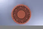 image of RAK Porcelain RETLUDP27E03 - Tero Alexandria Round Plate, 10.6" Diameter, Deep Rim Porcelain, 12/Case