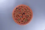 image of RAK Porcelain RETLUDP27E07 - Tero Chapala Round Plate, 10.6" Diameter Deep Rim Porcelain, 12/Case