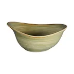 image of RAK Porcelain SEMFLDB31 Spot Bowl, 6" 10.5 Oz Capacity, Free‑Form Shape, Emerald Porcelain - 12/Case