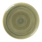image of RAK Porcelain SEMNNPR27 Plate, 10.65" Round Coupe Rim, Emerald Porcelain, Dishwasher Safe - 12/Case