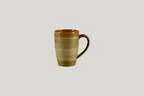 image of RAK Porcelain SGRBAFMG26 Spot Flora China Mug, 8.8 oz Porcelain, Microwave Dishwasher Safe - 6/Case