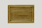 image of RAK Porcelain SGRCLRP33 Rectangular 9.15" x 1" Garnet Porcelain Oven Microwave Safe - 6/Case