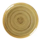 image of RAK Porcelain SGRNNPR28 Spot Plate, 11" Round Coupe Rim, Flat Edge, Garnet, Microwave Safe - 12/Case