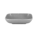 image of RAK Porcelain SHAUSB15 - Square 5" Grey Porcelain Bowl, 11 oz, Dishwasher & Microwave Safe - 12/Case