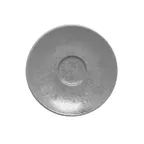 image of RAK Porcelain SHCLSA13 Shale Saucer, 5‑1/8" Round Grey Porcelain, Microwave Safe - 12/Case