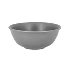 image of RAK Porcelain SHNNRB16 - Round Grey Rice Bowl, 6" , 19 oz, Dishwasher & Microwave Safe - 12/Case