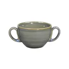 image of RAK Porcelain SJD116CS28 - 9.45 oz Jade Spot Bouillon Cup, Round Porcelain, Oven Safe - 12/Case