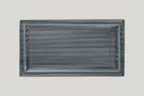 image of RAK Porcelain SJDCLRP38 Spot Tray, Rectangular 8.25" x 0.95" Jade, Oven Safe - 6/Case