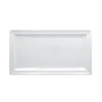 image of RAK Porcelain SOPCLRP38 Plate, 14‑15/16" x 8‑1/4", Porcelain, Oven Microwave Dishwasher Safe - 6/Case