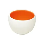 image of RAK Porcelain SPCU18PD3 - Samba Bowl 6.1 oz (2" Dia x 2-3/8" H) Tangerine Dishwasher Safe - 12/Case