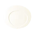 image of RAK Porcelain SPEG19 Spice Cayenne Oval Plate, 7½" x 6¼", 5¼" x 4¼" Well, Dishwasher Safe - 12/Case
