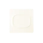 image of RAK Porcelain SPLV30 - Lavender Square Plate 11.75" with Well, Porcelain, Dishwasher Safe - 6/Case