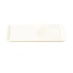 image of RAK Porcelain SPRP24 - Rectangular Spice Tray, 9½" x 3¾", White China, Dishwasher Safe - 6/Case