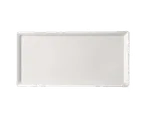 image of RAK Porcelain SPRP28 - Wasabi China Plate, 11" x 5", White, Microwave Dishwasher Safe - 6/Case