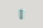 image of RAK Porcelain SSRBAFM26M Spot Flora Handleless China Mug, 8.8 oz (260 ml) Porcelain - 6/Case