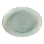 image of RAK Porcelain SSRNNOP21 - Oval Sapphire Porcelain Platter 8.25" x 5.9", Dishwasher Safe - 12/Case