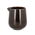 image of RAK Porcelain STCR25GCL Creamer Pitcher 8-7/16 oz 2-15/16" x 3-9/16" Clove No Handle - 12/Case