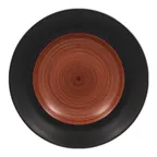 image of RAK Porcelain TRCLDP19BW - 7" Round Deep Porcelain Bowl, 11.85 oz Capacity, Walnut Finish, General Use - 12/Case