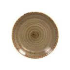 image of RAK Porcelain TWNNPR15AL Twirl Plate, 5-15/16" Flat Coupe Rim, Porcelain, Dishwasher Safe - 24/Case