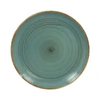 image of RAK Porcelain TWNNPR28LA - Twirl Round Plate 11" Diameter, Flat Coupe Rim, Porcelain - 12/Case