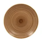 image of RAK Porcelain TWNNPR29SH - 11-3/8" Round Rim Porcelain Plate, Dishwasher & Microwave Safe - 12/Case