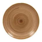 image of RAK Porcelain TWNNPR31SH - Twirl 12"¼ Round Plate, Coupe Rim, Porcelain, Dishwasher Safe - 6/Case