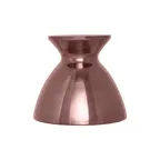 image of RAK Porcelain UHDTT18B Hide Taste Cloche, 7-1/10" Round Bronze Porcelain Plate Cover - 2/Case