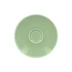 image of RAK Porcelain VNCLSA17GR Saucer, 6.5"-6.99" Green Porcelain with Glaze, Dishwasher Safe - 12/Case