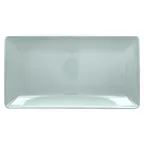 image of RAK Porcelain VNEDRG33BL - Plate, 13"5/8 x 7"1/8, Blue Porcelain Microwave & Dishwasher Safe - 6/Case