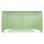 image of RAK Porcelain VNEDRG33GR Rect Plate 13.2" x 7.125" Porcelain, Microwave/Dishwasher Safe - 6/Case