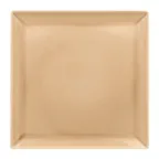 image of RAK Porcelain VNEDSQ27BG - Vintage Square Plate 10.625" Beige Porcelain, Lead-Free, Safe - 12/Case