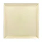 image of RAK Porcelain VNEDSQ27PL - Square China Plate 10.625" Porcelain, Microwave Safe - 12/Case