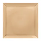 image of RAK Porcelain VNEDSQ30BG Square Plate, 11.875" Porcelain, Microwave & Dishwasher Safe - 6/Case