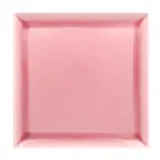 image of RAK Porcelain VNEDSQ30PK Square Plate 11.875" Pink Porcelain Microwave & Dishwasher Safe - 6/Case