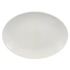 image of RAK Porcelain VNNNOP36WH Oval Platter, 14" x 10" Porcelain, Microwave & Dishwasher Safe - 6/Case