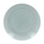 image of RAK Porcelain VNNNPR15BL 6" Round Blue China Plate, Porcelain, Microwave & Dishwasher Safe - 24/Case