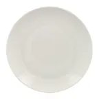 image of RAK Porcelain VNNNPR15WH Round Plate, 6" Diameter, Coupe Rim, Porcelain, Microwave Safe - 24/Case