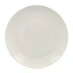 image of RAK Porcelain VNNNPR18WH 7" Round White Porcelain Plate, Coupe Rim, Microwave Safe - 24/Case