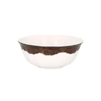 image of RAK Porcelain WDNNRB16OB - Rice Bowl, 6" 19.5 oz Brown Porcelain, Oven-Microwave Safe - 12/Case