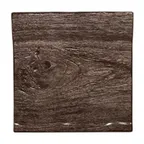 image of RAK Porcelain WSMRSP25RD - Square Rosewood Plate 9.875" Porcelain, Oven Safe - 12/Case