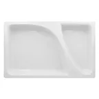 image of RAK Porcelain ZMGN1.1D - 1/1 GN Zamma Food Pan, 20"8½ x 12"4⁄5, Porcelain, Dishwasher Safe - Case