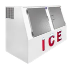 image of Leer Inc. 3464301 Outdoor Ice Merchandiser, 46 cu ft, 73"W, Doors, 1/3 HP 115V, UL Certified