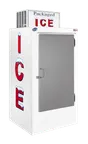 image of Leer 3504301 Ice Merchandiser, Outdoor, 30 cu ft, Steel Door, 16‑24°F, R290, 1/3 HP, 115V UL Certified