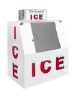 image of Leer 3514301 Outdoor Ice Merchandiser, 40 cu ft, 27"x27" Steel Door, 16‑24°F, R290, 1/3 HP 115V